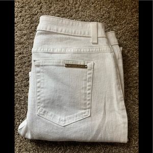 Michael Kors White Ankle Jeans